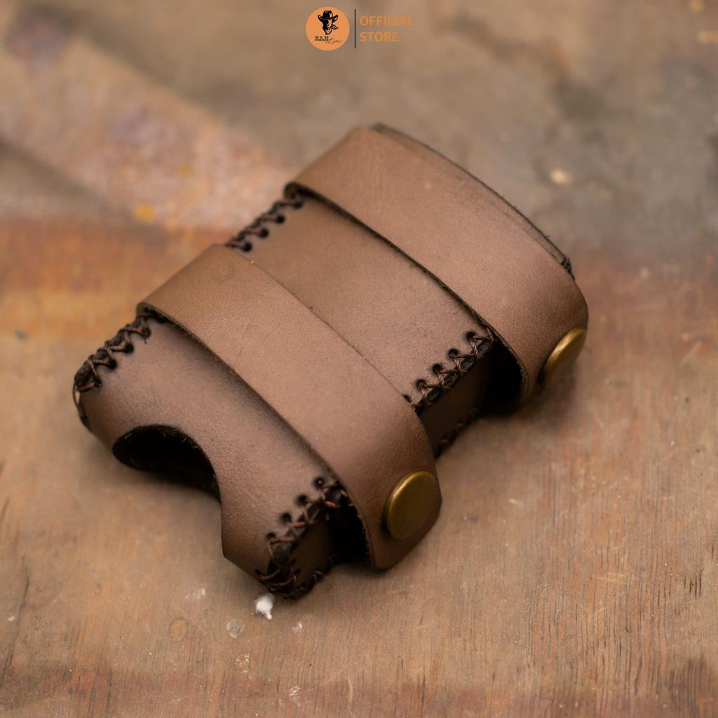 Bao da Vep da bò màu nâu đất - RAM Leather