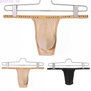 Men Briefs Trunks Underpants Adjustable Bikini Breathable Bulge Lingerie