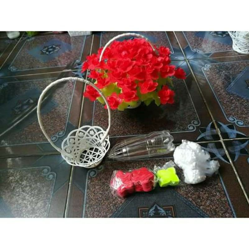 Combo 10 giỏ cúc nhí cắm hoa (ko kèm phụ kiện)