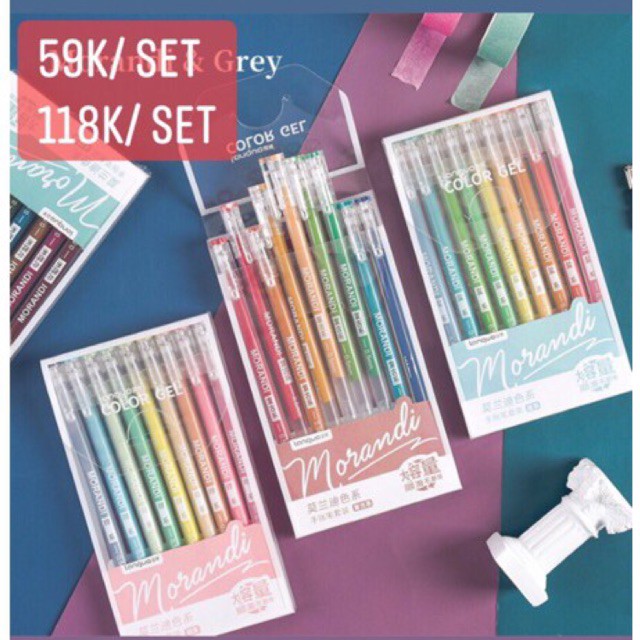 [KANEHIRO] 2 SET 9 BÚT MORANDI-P04