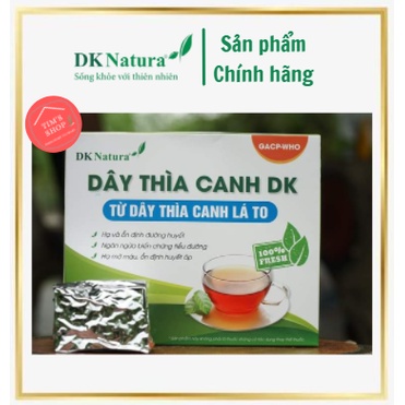[CHÍNH HÃNG] TRÀ DÂY THÌA CANH LÁ TO DK ĐẠT CHUẨN ORGANIC - DK NATURA