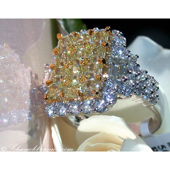 Bộ nhẫn đính đá thời trang Âu Mỹ sang trọng