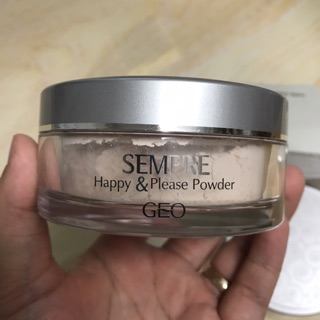 Phấn Phủ Bột Geo Sempre Happy & Please Powder 25gr