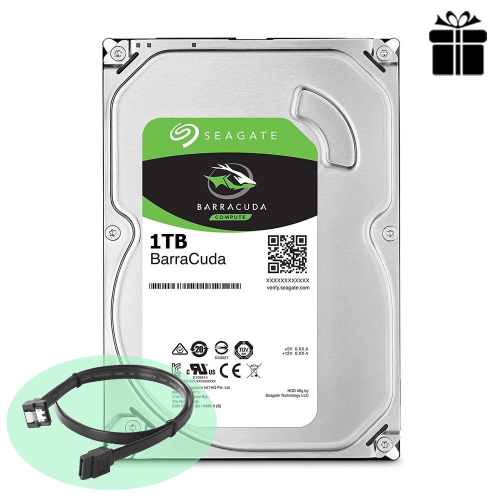 HDD Seagate BarraCuda 1TB 3.5 inch SATA III 64MB Cache 7200RPM ST1000DM010