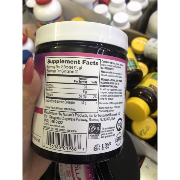 Collagen neocell dạng bột hàm lượng cao 12g colagen-Collagen Neocell Beauty Infusion