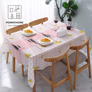 Khăn trải bàn cực xinh, cực sáng, vô cùng bắt mắt