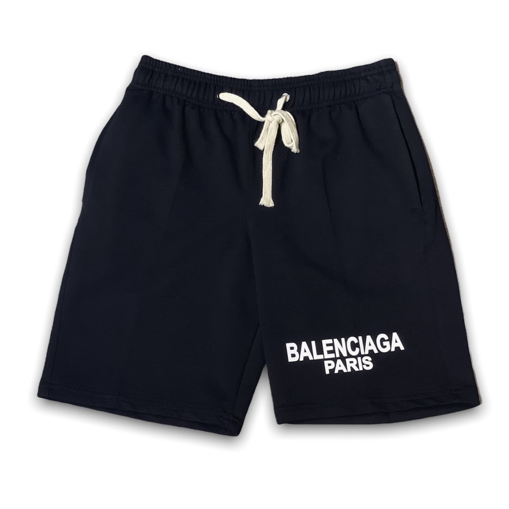 Quần Short Nỉ Nam Siêu Đẹp . Quần Ngố Nỉ In Chữ Icon-Mikenco-Balenciaga-Lv Chất Vải Nỉ Da Cá DT FASHION MENWEAR