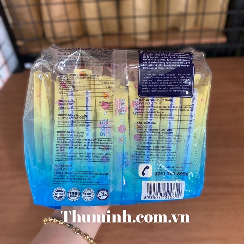 Đường Que Tinh Luyện Sticksu Gói 50 Que