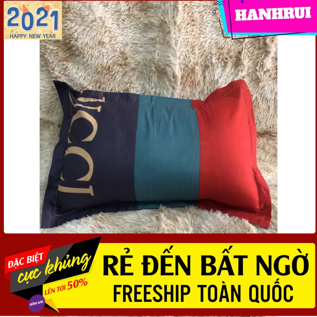 [Xả hàng nghỉ tết]Vỏ Gối Nằm,Áo Gối Nằm Cotton poly Hàn Quốc