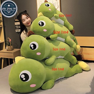 [HOT]  Gấu bông gối ôm khủng long mắt lồi đuôi tim siêu đáng yêu dễ thương hothit mẫu mới nhất - Lavie