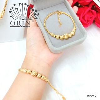 Lắc bi nữ, vòng bi nữ, vòng đeo tay bền màu thiết kế cao cấp Orin V2212