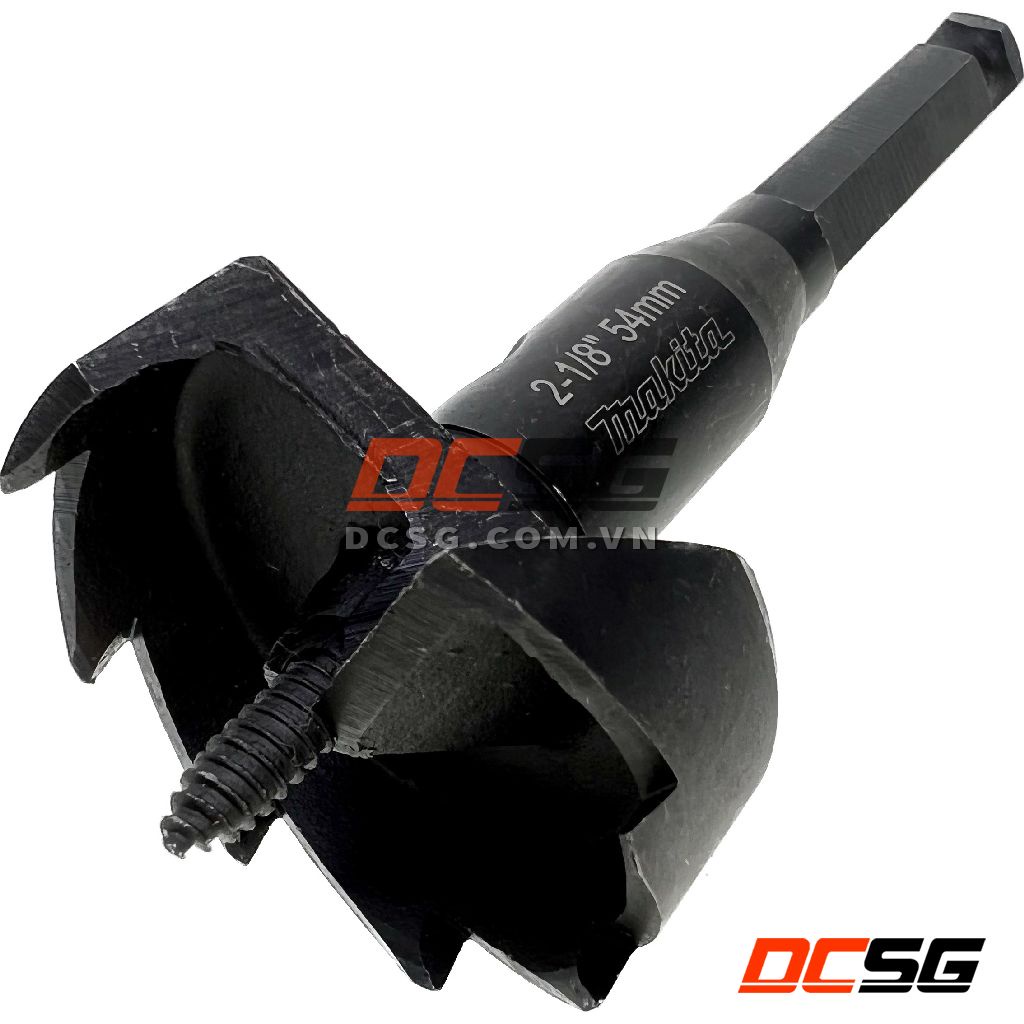 Mũi khoét gỗ 54x127mm chuôi lục giác 7/16&quot; Makita D-74376 | DCSG