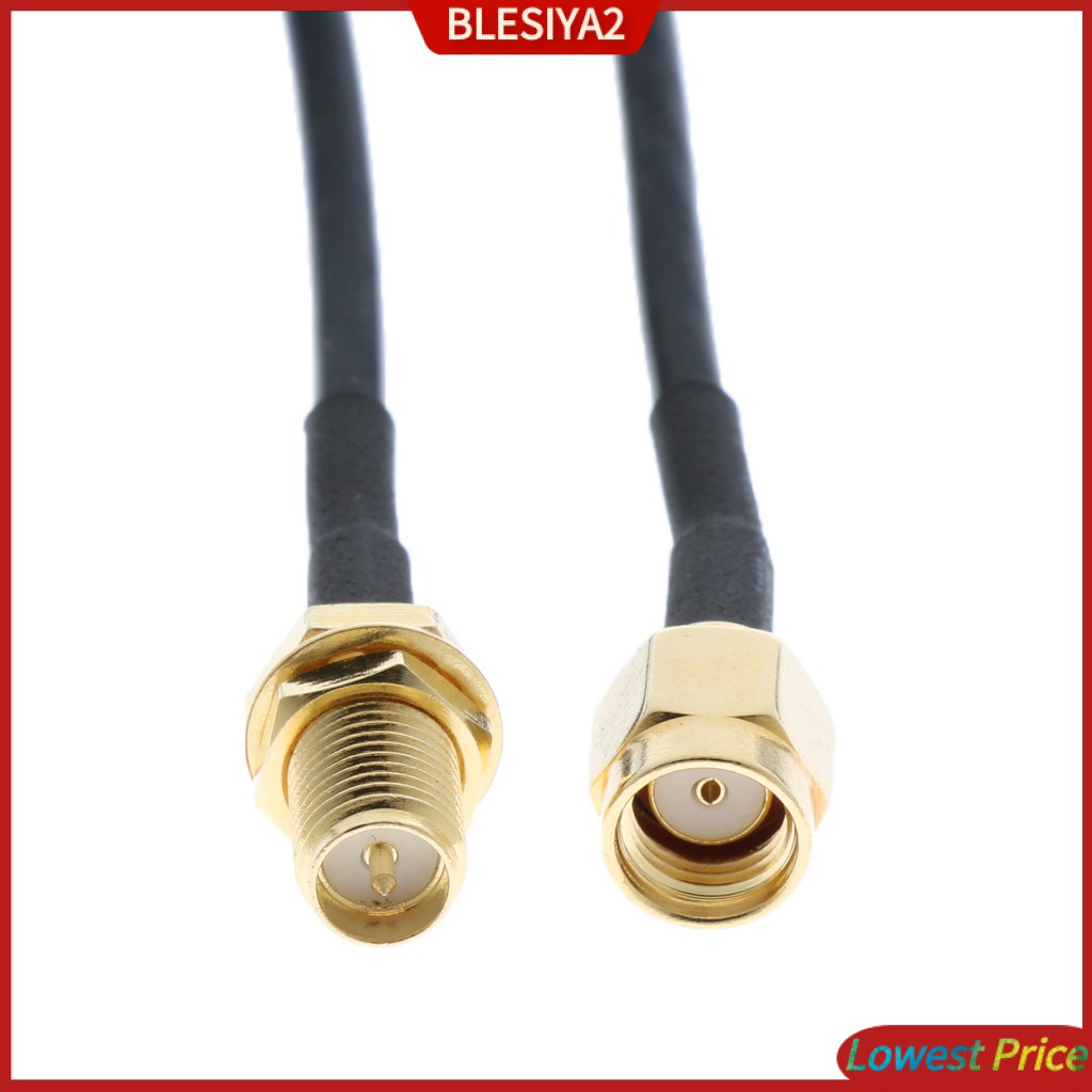 Cáp Nối Dài Ăng Ten RP-SMA 2 Dài 1M Cho Bộ Phát WiFi Không Dây