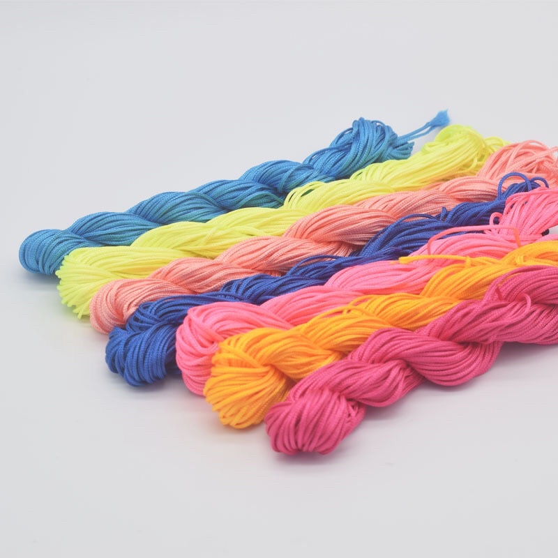 SIÊU RẺ  15 mét dây dù 1,5 mm làm vòng handmade, dây đan vòng - Dây siêu đẹp loại 1, PH312