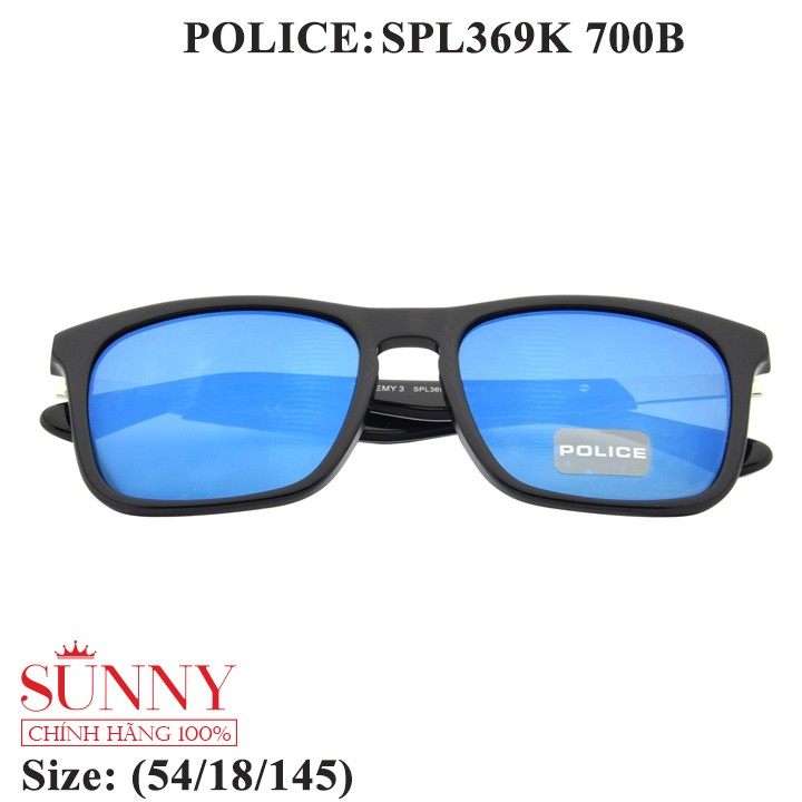 Kính mát chính hãng Police SPL369K màu sắc thời trang, thiết kế dễ đeo bảo vệ mắt
