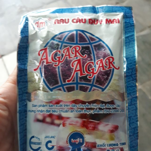 Bột rau câu duy mai Agar 25g