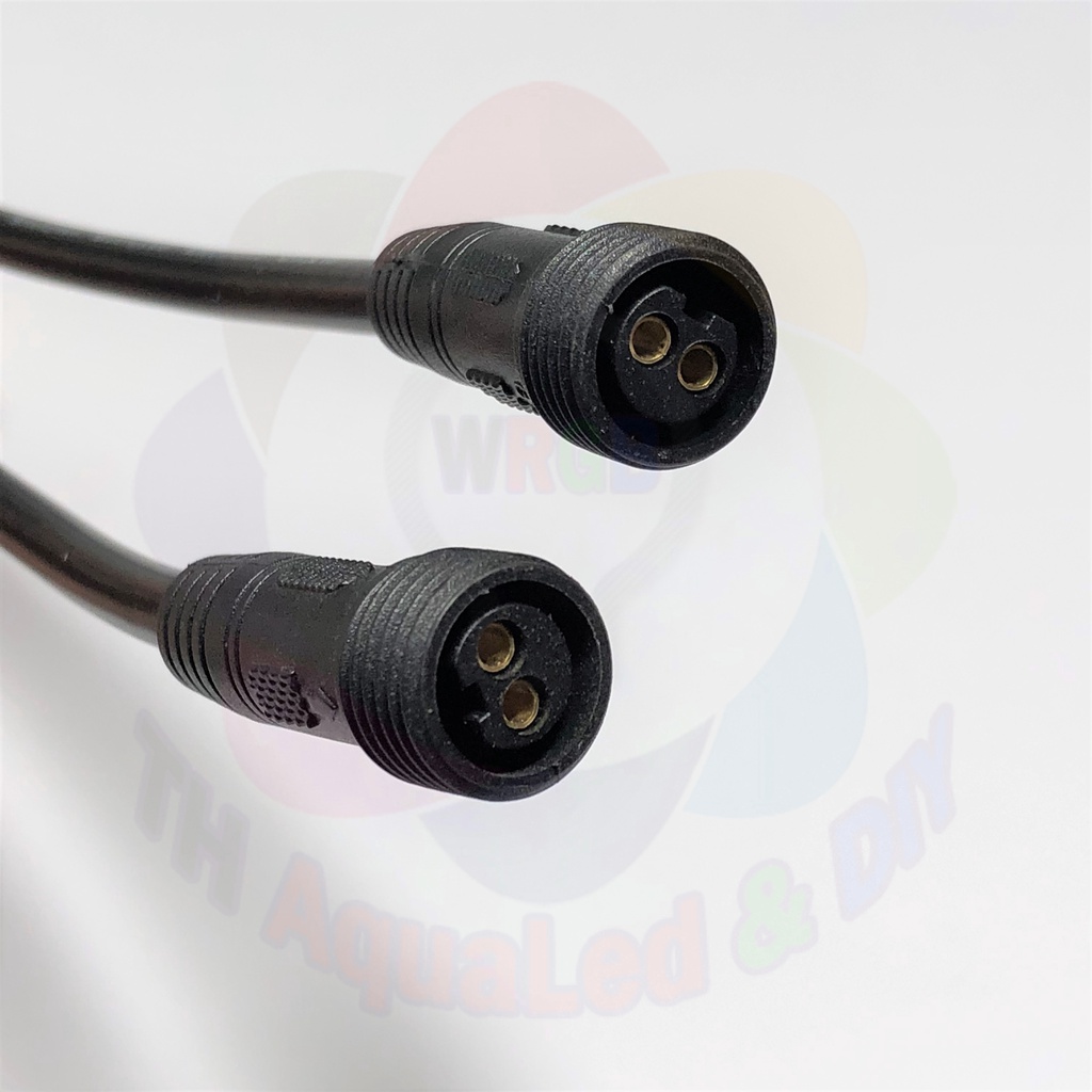 Bộ Jack cắm chống nước âm dương lõi 0.75mm2, phân loại 2,3,4,5 Pin  dày kết nối chắc chắn thuận tiện