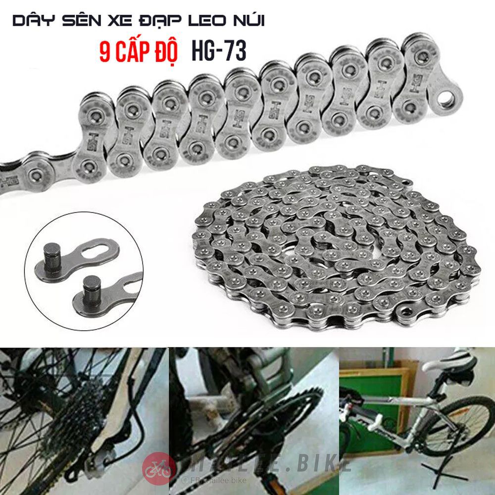 Dây Sên/ Dây Xích Xe Đạp 9 Tốc Độ (9S) Cho Xe Đạp Thể Thao Xe Đạp Đua Xe Đạp Địa Hình