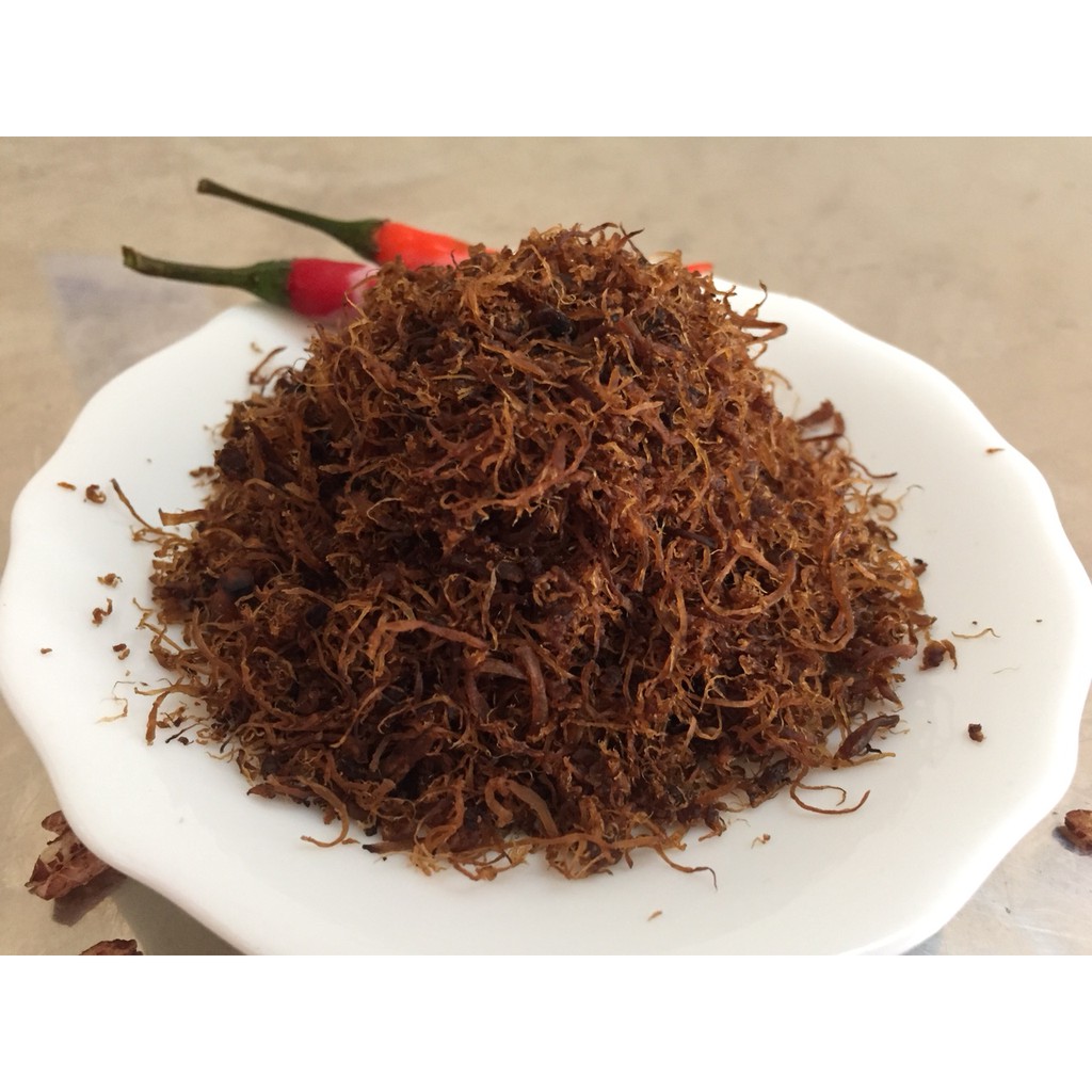 Ruốc chân nấm tiêu chuẩn Bảo Bảo (Chà bông nấm) gói 250g