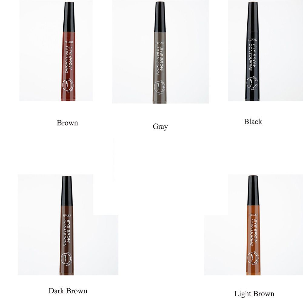 [Hàng mới về] Bút kẻ lông mày nhanh khô chống thấm nước lâu trôi dễ sử dụng