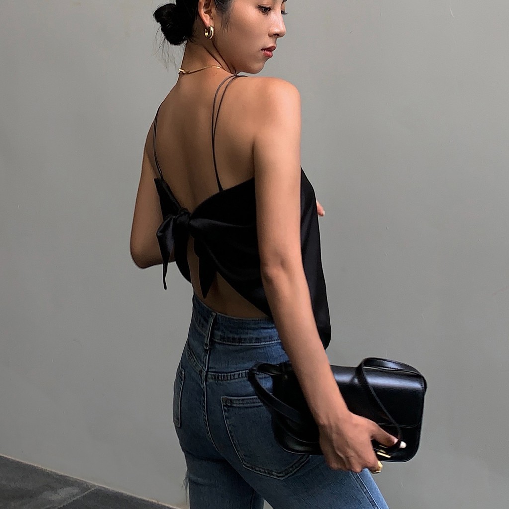 Áo yếm nữ 2 dây nơ lưng | LIOLA
