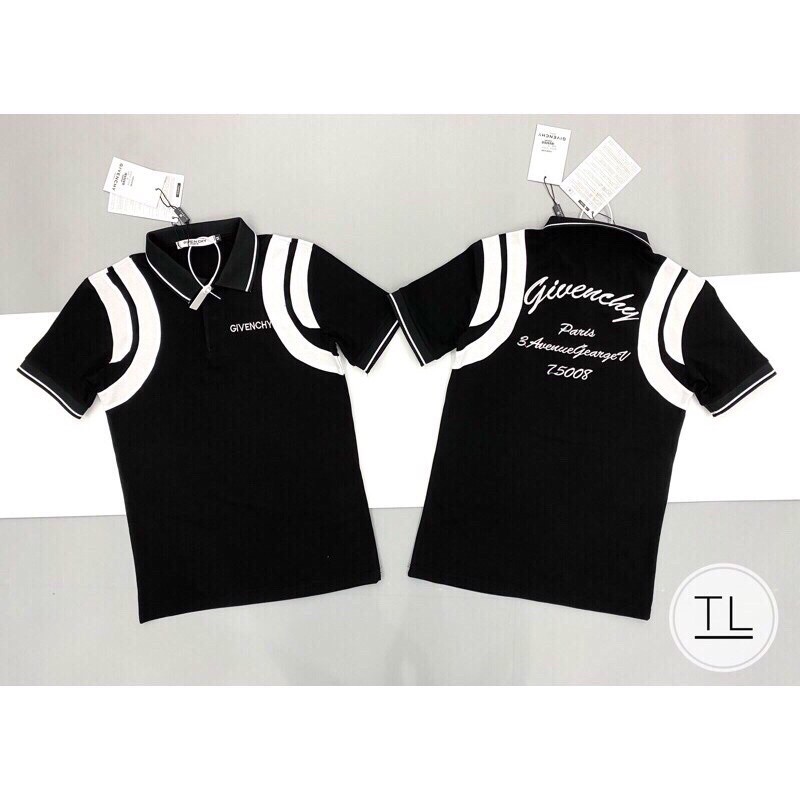 Áo polo GVC thêu cổ bẻ, áo phông viền vai | BigBuy360 - bigbuy360.vn