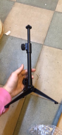 Chân mic để bàn 12p dài 33 cm