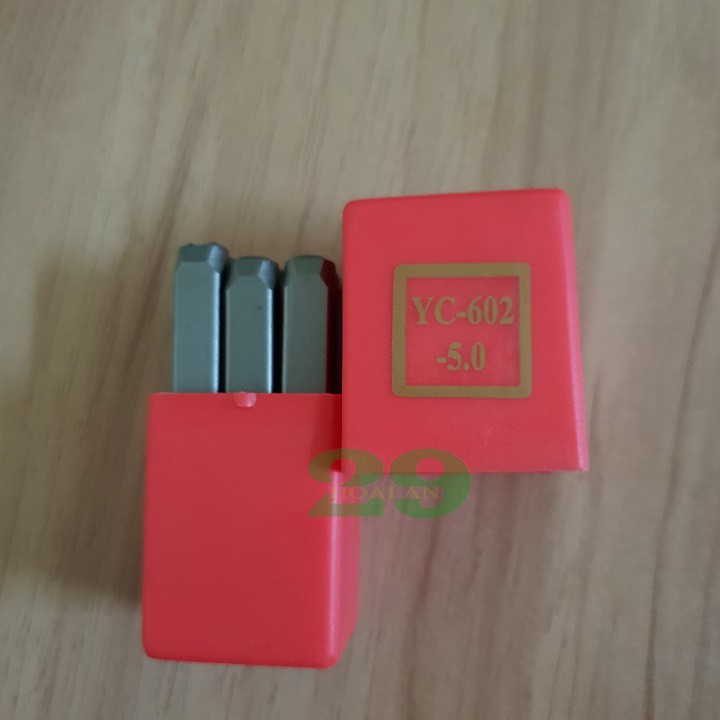Bộ đục chữ đóng chữ đóng số đục sô  5mm - XUÔI LOẠI TỐT Tặng Găng Tay Bảo Hộ