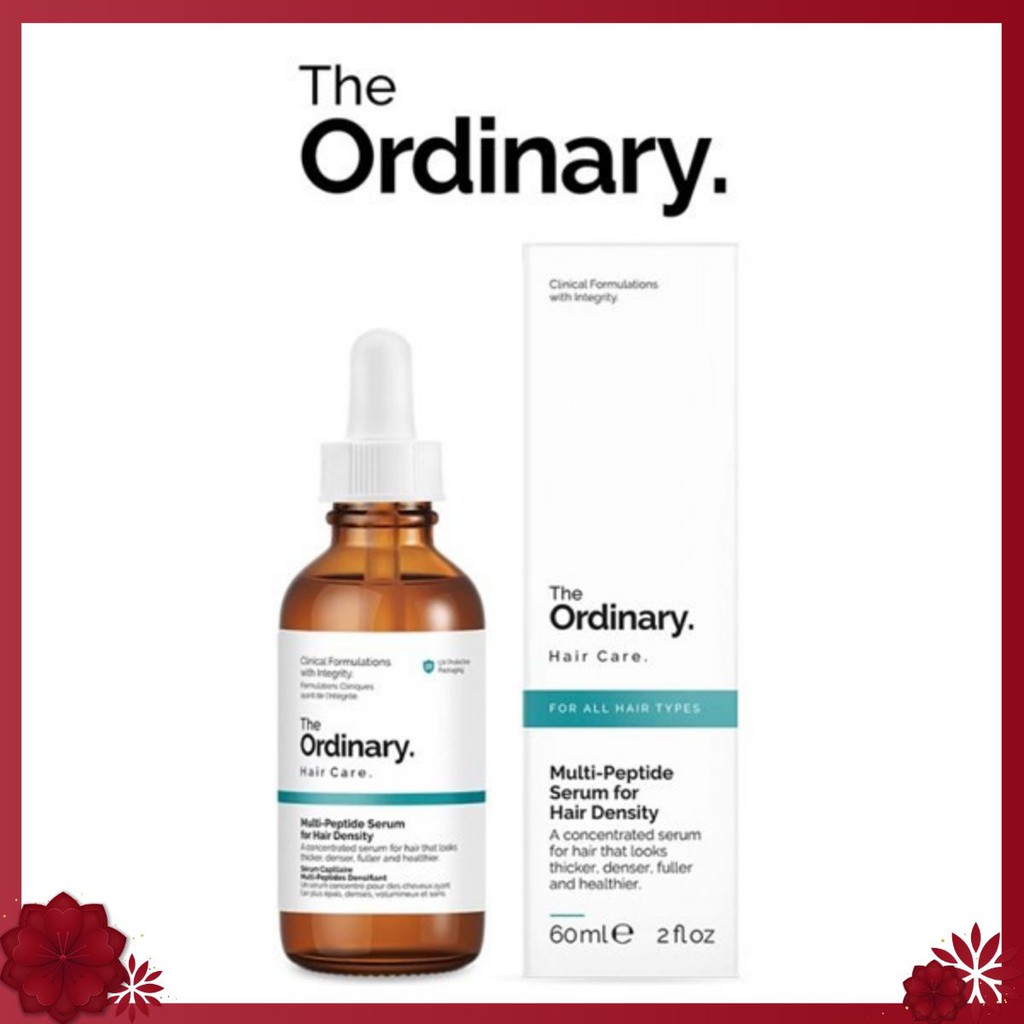 Serum dưỡng dày tóc The Ordinary Multi-Peptide Serum For Hair Density 60ml ✟α