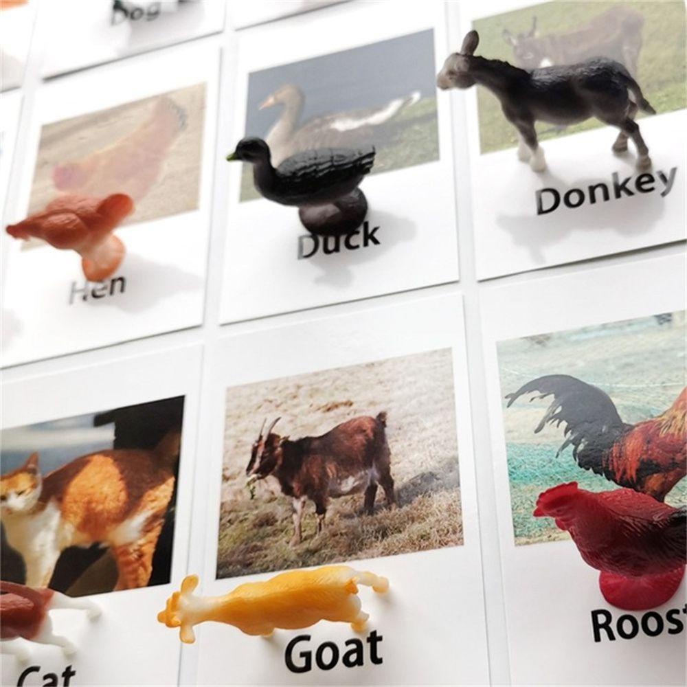 Bộ Đồ Chơi Xếp Hình 24 Mảnh Hình Động Vật Hỗ Trợ Giáo Dục Bé Mẫu Giáo