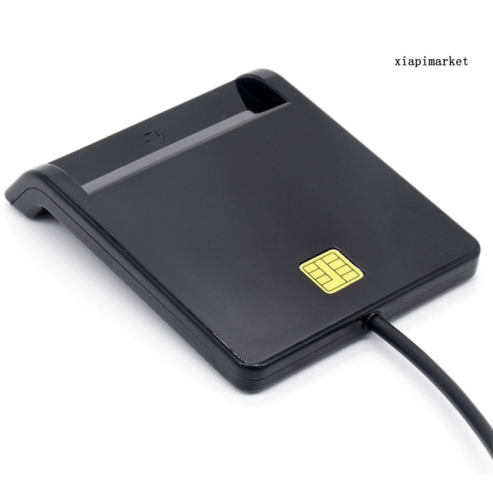 LOP_Universal Portable USB Smart Payment Bank ID CAC DNIE ATM IC EMV Card Reader