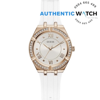 Đồng hồ nữ guess rose gold-tone and white analog gw0034l2