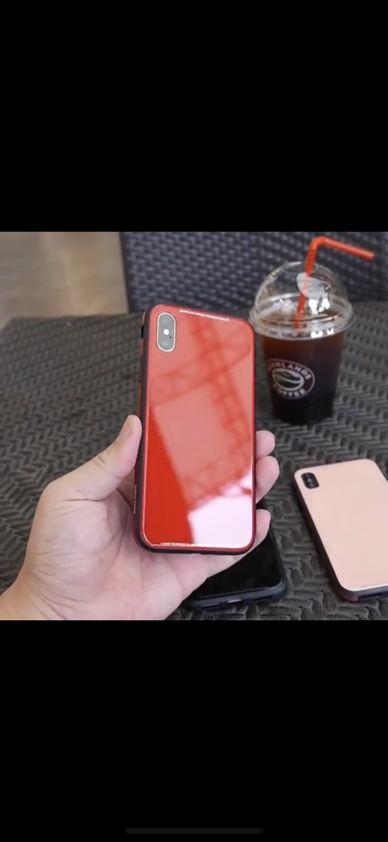 Ốp lưng Kính cường lực Sulada cho iPhone X + Tặng Kèm Miếng Dán Camera Sau ip X