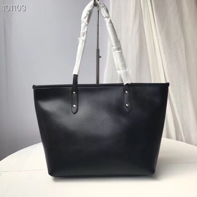 TÚI COACH BLACK CITY ZIP TOTE