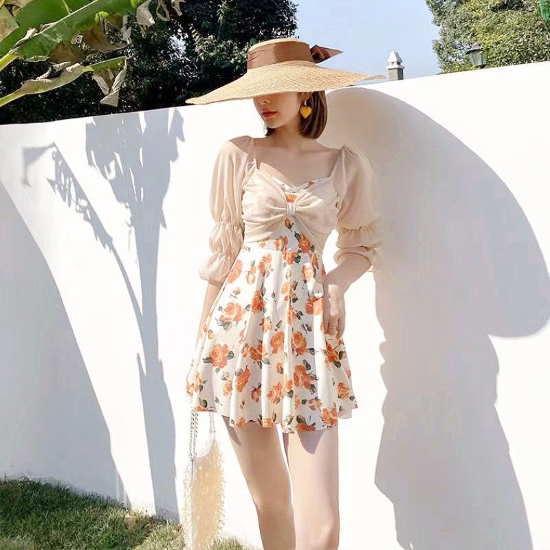 Đồ Bơi Che Phủ Bụng Thời Trang Mùa Xuân Hàng Mới Dành Cho Nữ