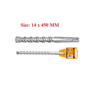 Mũi khoan bê tông đuôi gài 14x450mm Ingco DBH1211405