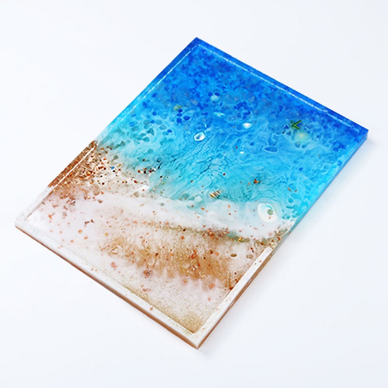 San * Khuôn Silicon Resin Làm Khay Phục Vụ Trang Sức DIY