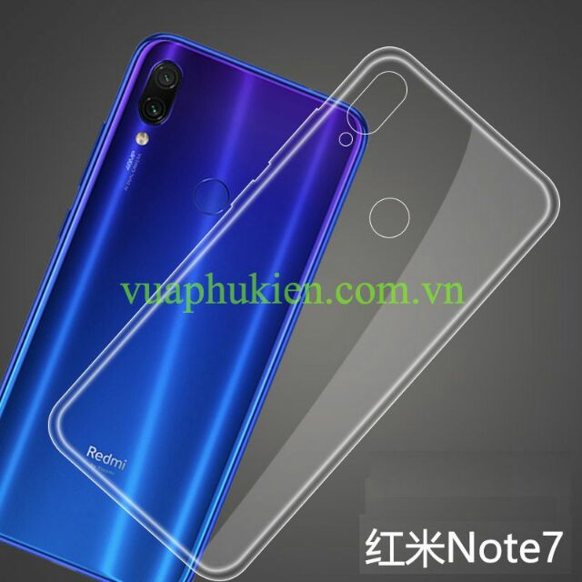 Ốp dẻo silicon Mi note 7