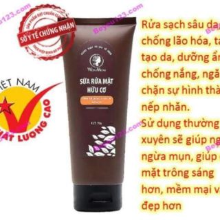 Sữa rửa mặt hữu cơ WONMOM