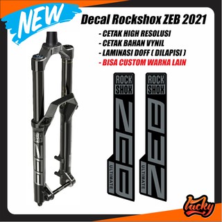 ✅🆗 Đề Can Dán Trang Trí Xe rockshox zeb 2021 not rockshox Pace yari fox 40 fox