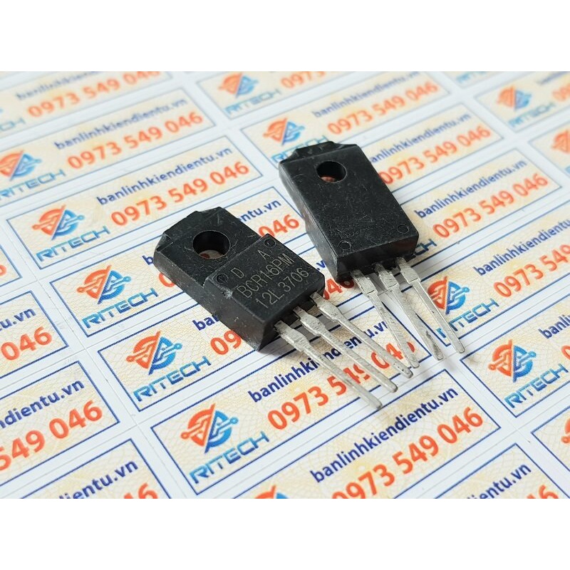 BCR16PM-12L, BCR16PM Triac 16A 400-600V TO-220