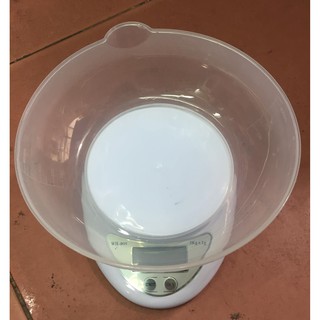Cân điện tử mini nhà bếp WH-B05 có bát nhựa