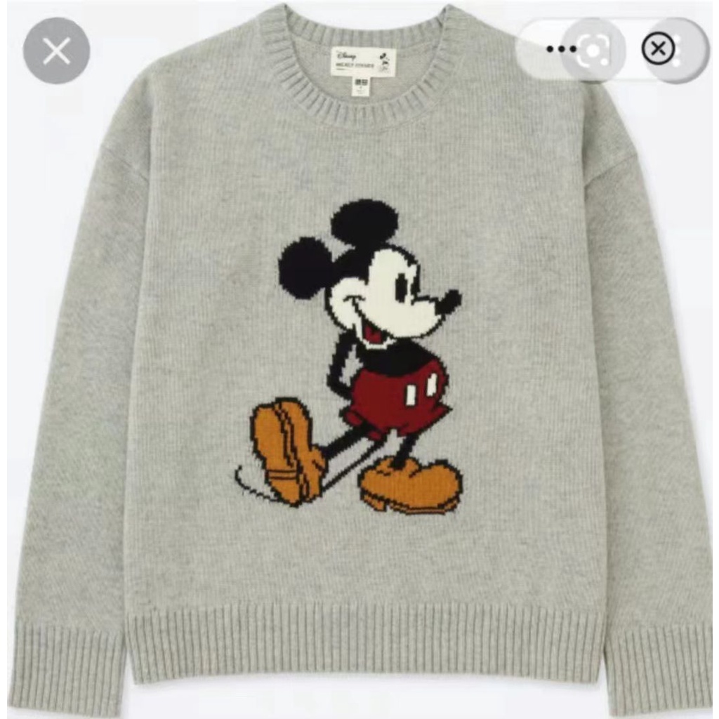 Áo Len Dài Tay Mickey