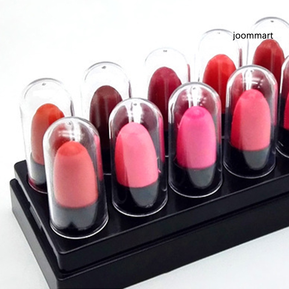 【JM】BIOAOUA 12Pcs Moisturizing Lipstick Long Lasting Waterproof Non Sticky Cosmetic