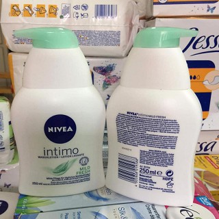 [Nhập SIEUTHIEG giảm 10% đơn từ 99K] Dung dịch vệ sinh phụ nữ Nivea intimo 250ml