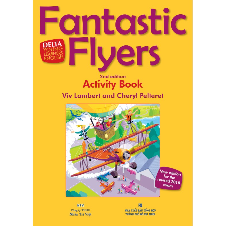 Sách - Fantastic Flyers 2nd Edition - Activity's Book (Kèm CD)