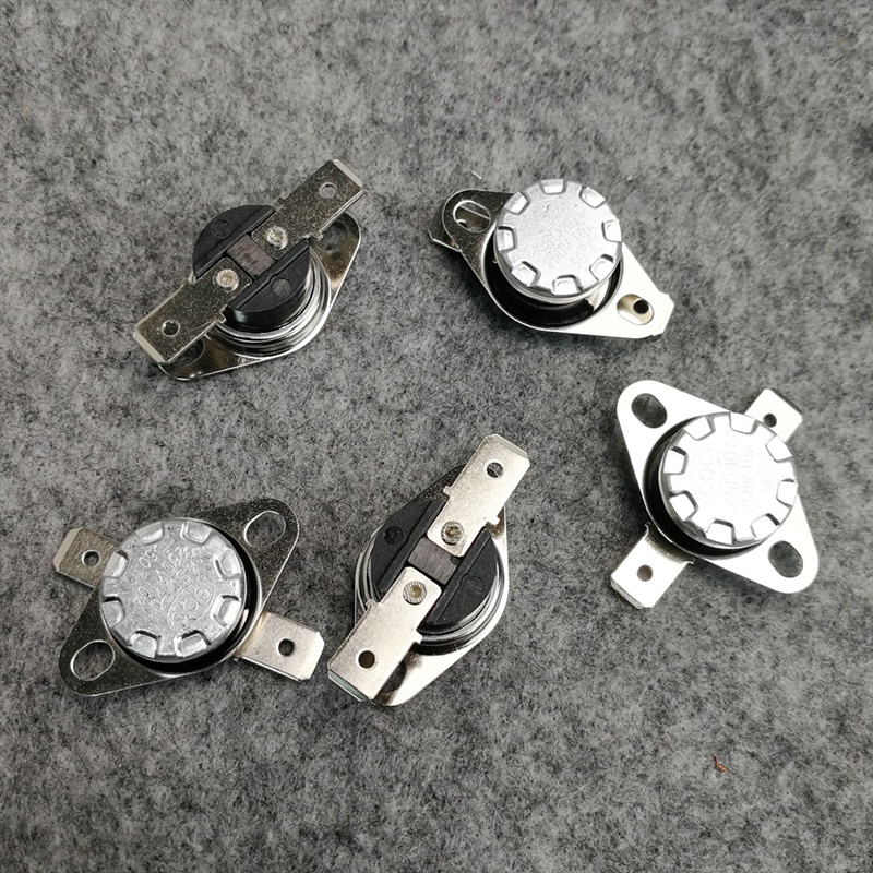 2 Cái/lốc KSD301 10A 250V Bakelite Công Tắc Nhiệt Rơ Le Thường Đóng Bình Thường Mở 85 95 105 125 140 C