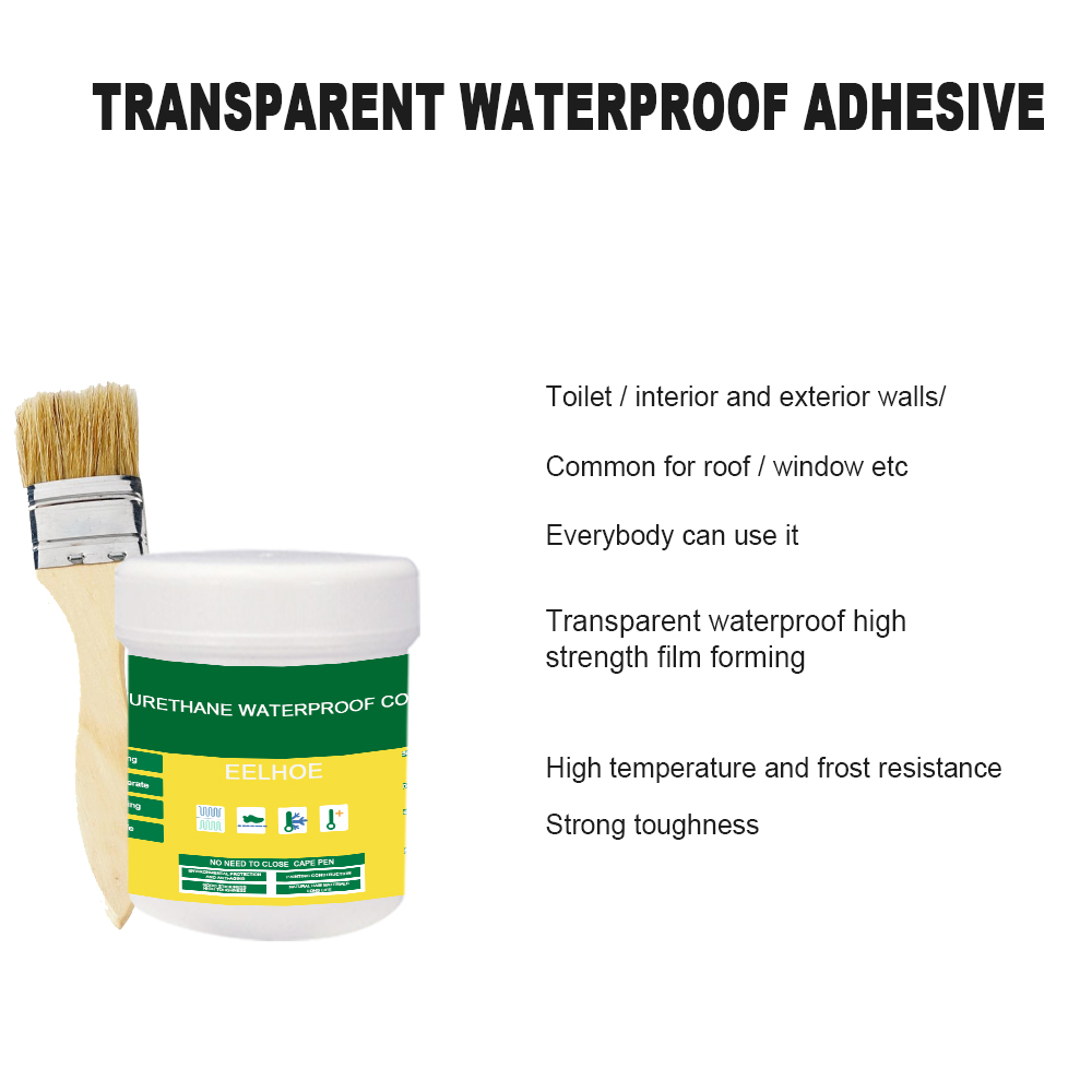 Keo Dán Sàn Nhà Vệ Sinh/Sàn Nhà  lọ 300gr Màu Trong Suốt Chống Thấm Nước/Tràn