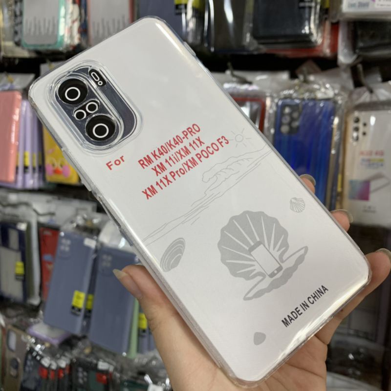 Ốp lưng Xiaomi Redmi k40 pro /Poco F3 silicon dẻo trong suốt