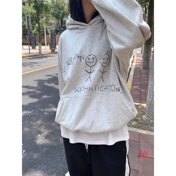 Áo hoodie sophi tranh vẽ HT11